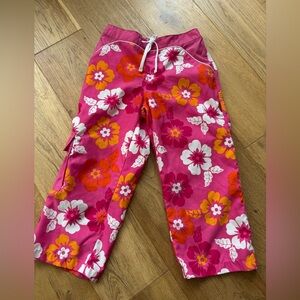 Y2k limited too Hawaiian board capris girls medium 10